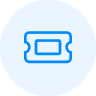 Icon representing <b>75000+</b> bookings<br/>per day