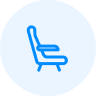 Icon representing <b>Assured Seat</b> of<br/>your choice